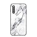 Produktbild MadBee für Samsung Galaxy A41 Hülle [mit HD-Schutzfolie], Marmor Weich Silikon Handyhülle TPU Bumper Handytasche Flexible Schutzhülle Kratzfest Protective Gummi Dünn Abdeckung (Marmor 1)