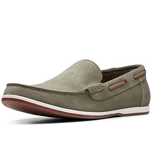 Clarks Morven Sun Halbschuhe für Herren, grün, 43 EU
