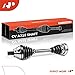 A-Premium CV Axle Shaft Assembly Compatible with Audi A3 06-13, A3 Quattro 07-13 & Volkswagen Jetta 06-18, Passat 06-08 10, CC 09-17, Eos 07-16, Golf 10-14, GTI 06-14, Front Left Driver Side