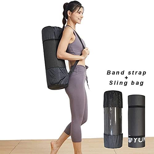 RYTMAT Thick Yoga Mats for Women 15mm Soft Exercise Mat for Home Gym Planks Pilates Aerobic Training with Carry Bag and Strap