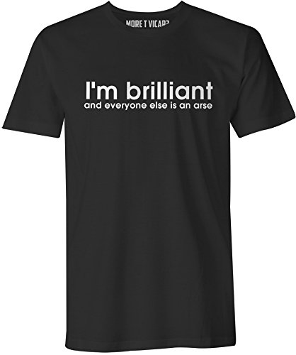 T-shirt homme manches courtes noir à slogan imprimé taille M