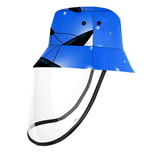 Schutzkappe für Satellitenschüssel, abnehmbar, für Erwachsene und Kinder, mehrfarbig, Head Circumference 22.6 In(57. 5cm)