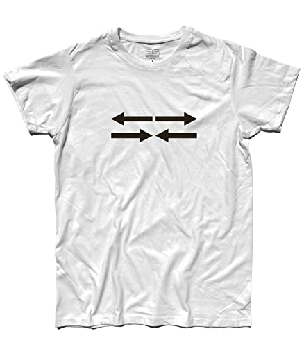 Photo de 3styler T-Shirt Homme Flèches Alchemy - Mark Knopfler, Blanc, XXL