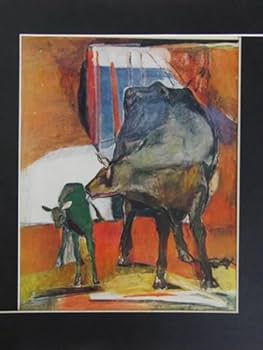 Amazon.co.jp: 山口薫、花子誕生、額装用画集の一部、、額付 : ホーム