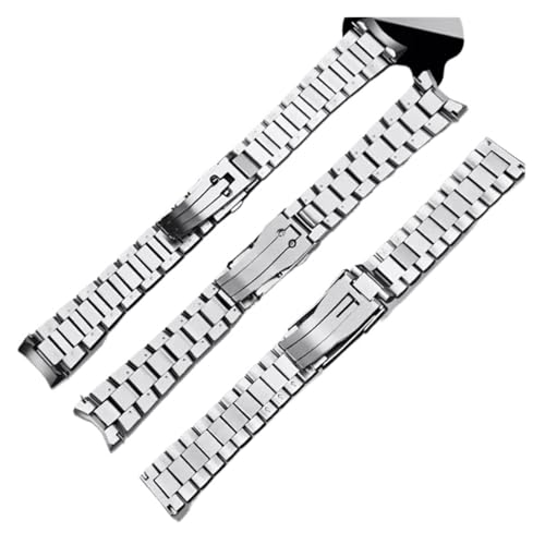 Bracelet de montre acier inoxydable argenté sport et chic pour TAG Heuer Aquaracer Carrera 22mm