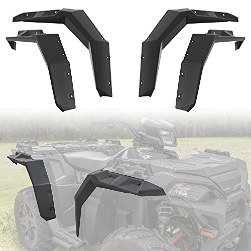 SAUTVS ATV Fender Flares for Sportsman XP 1000 850, Heavy Duty Front Rear Extended Mud Flaps Kit for Polaris Sportsman XP 1000/850 2017-2021 Accessories(4PCS, OEM #2882455)