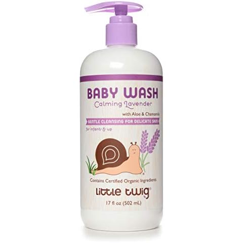 Little Twig 2-in-1 Baby Wash, Hypoallergenic Body Wash with Organic Ingredients, Baby Bath Essentials, Calming Lavender, 17 fl. oz. Cover