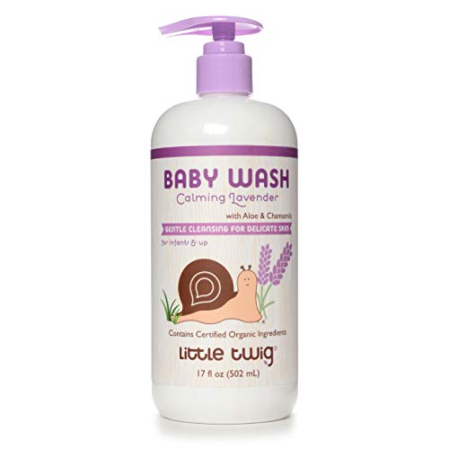 Little Twig 2-in-1 Baby Wash, Hypoallergenic Body Wash with Organic Ingredients, Baby Bath Essentials, Calming Lavender, 17 fl. oz. #1