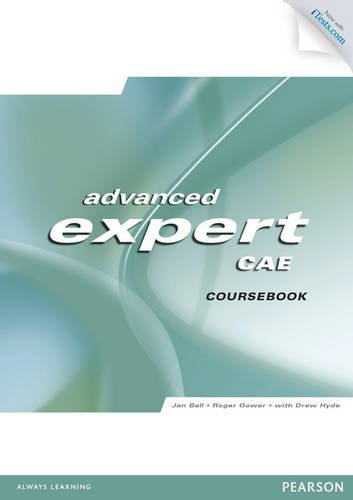 Buy Advanced Expert Coursebook, Student Resource Book, Class CD ...