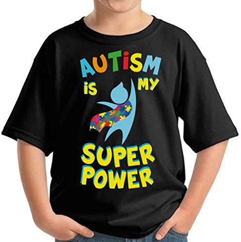 Awkward Styles Autism T-Shirt Autism is My Super Power Kids T Shirts
