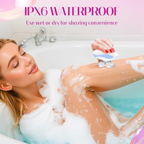 Afeitadora corporal húmeda para mujer ideal para la rutina de baño diaria 3