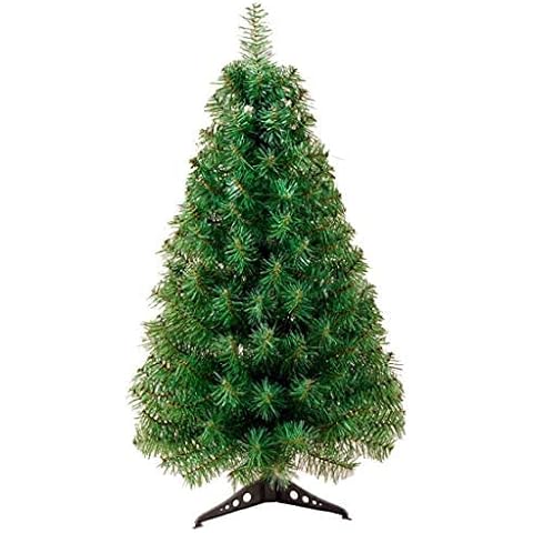 Artificial Christmas Tree with Stable Tripod Large Christmas Party Home Decoration Tree (Green, 2 Feet) Cover
