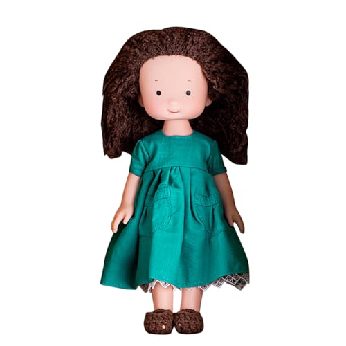 Poupée tricotée main pour fille : jouet d'éveil doux et mignon