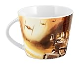 Producto original. HOME - Taza de té, línea Star Wars, decoración Capitán Phasma, de Porcelana Multicolor, 11,5 x 9 x 7 cm