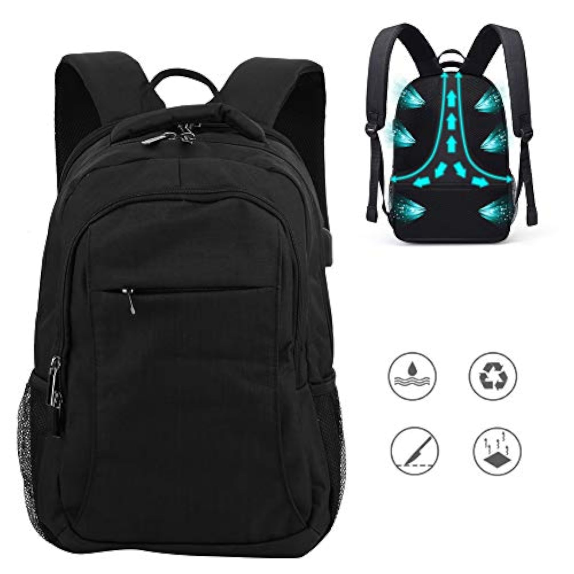 Hiking Backpack with USB Charging Port