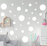💙 Kinderzimmer Wandtattoo Kreise / Punkte in liebevollem Design und verschiedenen Farbvariationen, geeignet für Mädchen und Jungen. Ob minimalistisch oder modern, unsere große Auswahl an Wanddeko hält auch für dich den passenden Wandaufkleber bereit.