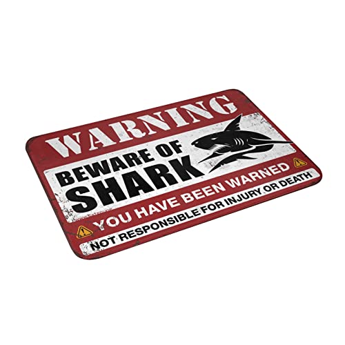 Tapis extérieur de porte d'entrée requins pour protéger le sol des chaussures - 4