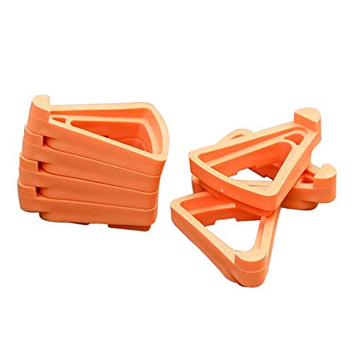 Marooma Supporti per Sollevatori di Vasi di Alta qualità, Alzate per Piedi di Vasi di Fiori, Supporto Invisibile Durevole, Piedini per Vasi per Piante Alzate per Vasi di Fiori, Elevatore(12 Pezzi O)