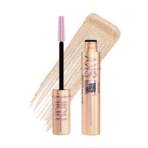 Maybelline New York Sky High Mascara Gold Glitz, extreme Länge, 7,2 ml