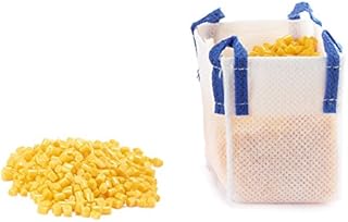 Siku 5595, Żółty granulat i duża torba, Tworzywo sztuczne, Żółty, Uniwersalny, Materiał sypki: 150g