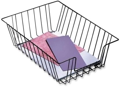 Fellowes Mfg. Co. Wire Desk Tray, 12"X16-1/2"X5", Black(Pack Of 1)