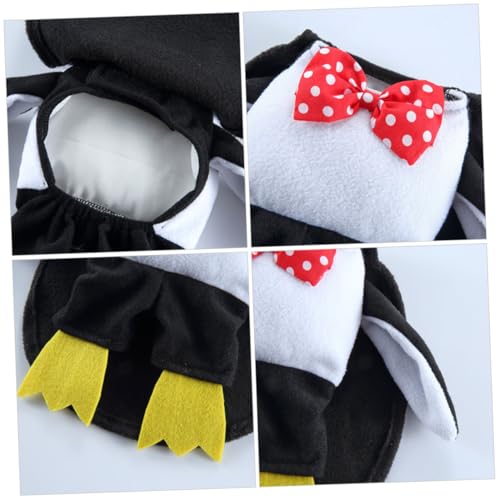 Disfraz de pingüino para perro y gato talla S miniatura 3
