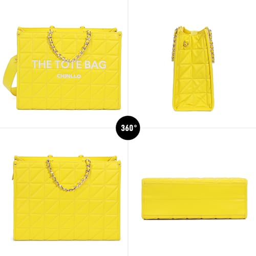 Image of Chinllo Laptop Tote Bag for Women Top Handle Satchel Purse and Handbags Work Compartment with Shoulder Strap