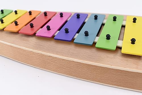 Voggenreiter Voggy’s großes Glockenspiel – Tonumfang: C3-F4 Zusatztöne F# und B die ideale Wahl für die musikalische Früherziehung! Jede Klangplatte ist gestimmt!