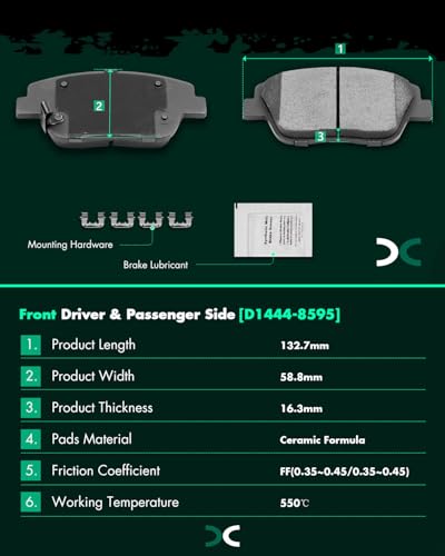 Image of SCITOO Front Brake Kits Drill & Slotted Brakes Rotor Brake Pad:31427;D1444