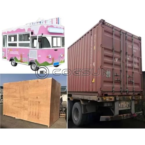 Trailer móvil para comida con cocina equipada completa miniatura 7