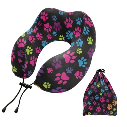 Almohada de Espuma Viscoelástica Redonda Ligera Portátil miniatura 1