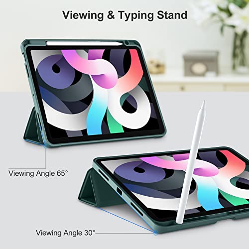 Image of Akkerds for iPad Air 11 Inch Case M4 /M3 /M2, Air 5th /4th Gen 10.9,PineGreen