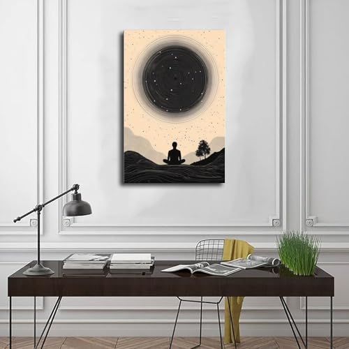 Poster minimaliste sur toile de qualite superieure 40x60cm - 3