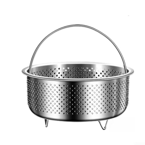Honseadek Panier vapeur en acier inoxydable 304 pour légumes, bol vapeur multifonction pour casserole, insert de cuisson drainable pour utilisation en cuisine (C)