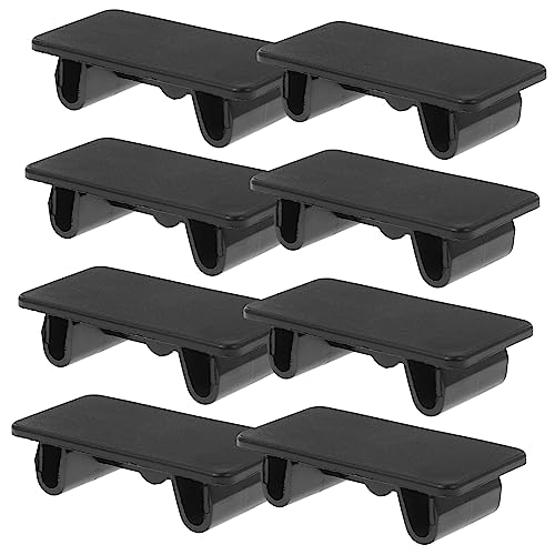 Cache interrupteur à bascule PLAFOPE en nylon lot de 8 bouchons rectangulaires auto