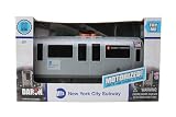Daron MTA Motorized Subway Car with Lights Sound & Working Doors