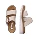 Remonte Damen D0Q51, Frauen Slipper,lose Einlage,Schlupfschuhe,schluepfschuhe,Slip-ons,Backless Slipper,Mules,Gartenschuhe,beige (80),39 EU