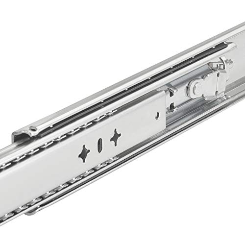 1 Paar SOTECH Schwerlastauszüge KV2-100-H53-L800-LC 800 mm mit Lock-in/out Einrastfunktion mit blauem Hebel Schwerlast-Vollauszug belastbar bis 100 Kg