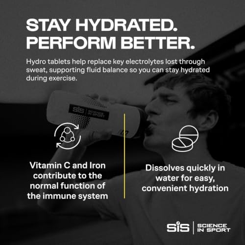 Image of SiS Hydro Tablets, Electrolyte Hydration, No Sugar, Immune Orange, 8-Pack