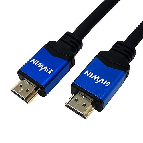 4VWIN Cable HDMI de alta velocidad de hasta 8 K 120 Hz 48 Gbps de resolución con soporte HDR Backwords compatible con la versión antigua HDMI 2.0 (cable HDMI de 2 m) Cover