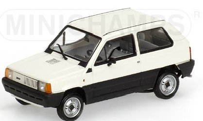 Minichamps 400121400 Fiat Panda 34 White 1980 Auto Stradali Scala 1/43