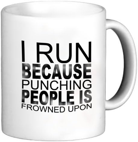 Whizguide Running Mug, Half Marathon Runner Gifts-Running Mugs Marathon Gifts