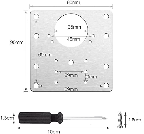 La Mejor comparativa de Herrajes para muebles de madera que Puedes comprar On-line. 19 Imagen adicional