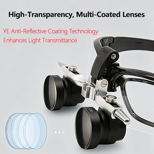 Loupe binoculaire chirurgicale 3,5X en verre optique pour les instruments de précision - 4