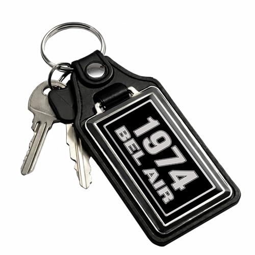 Image of Brotherhood Car Key Chain for Bel Air - Classic Models Keychain for Men and Women Gift Key Ring