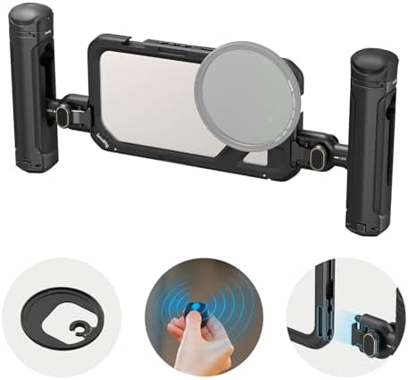Kit Video Mobile SmallRig Per IPhone 15 Pro MAX - Con Filtro VND, Maniglie E Adattatore, Design Esclusivo - Foto 9