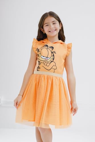 Disfraz de tutú tul para niñas Garfield talla 6 miniatura 6