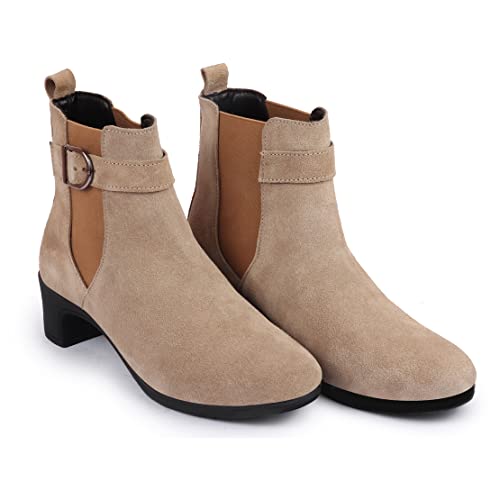 Image of FAUSTO Women Flared Heel Boots