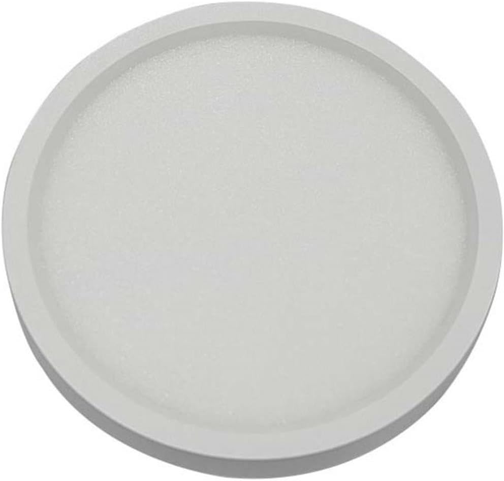 ELEGANT Elitco Lighting 7" 10W 3000K Slim Recessed LED Disk Light in White (Set of 4)