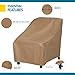 Duck Covers Essential Water-Resistant 29 Inch Patio Chair Cover, Outdoor Chair Covers